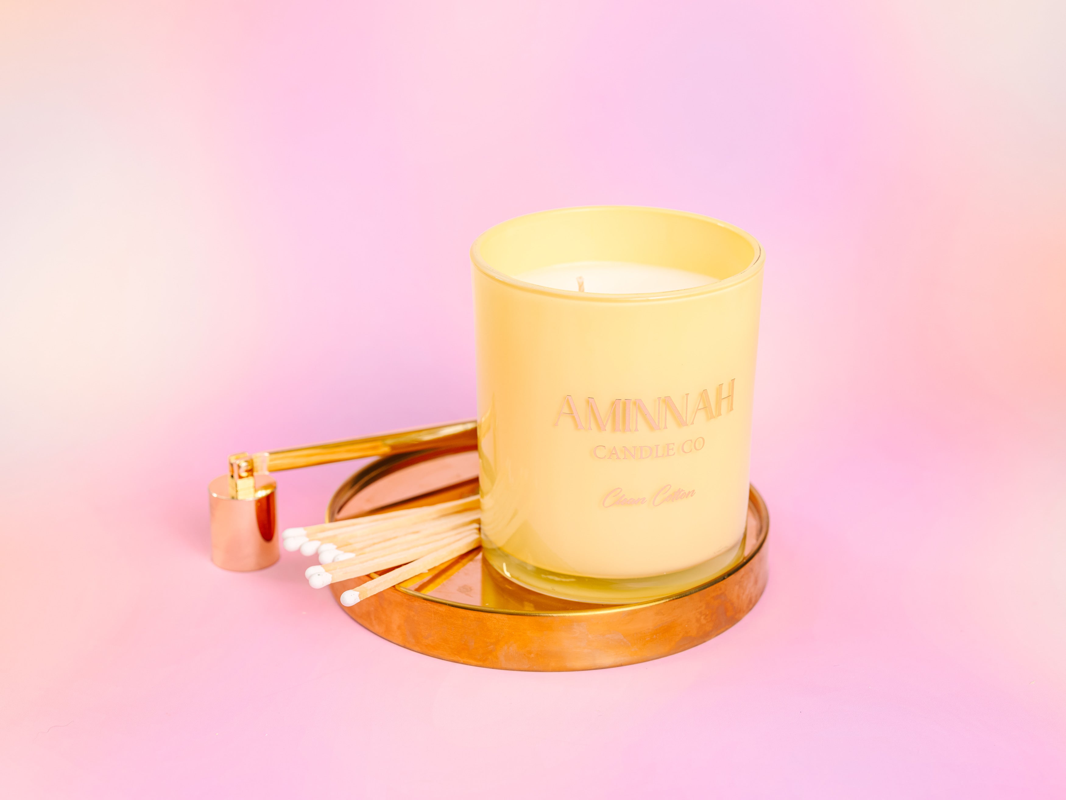 "Clean Cotton" Scented Candle