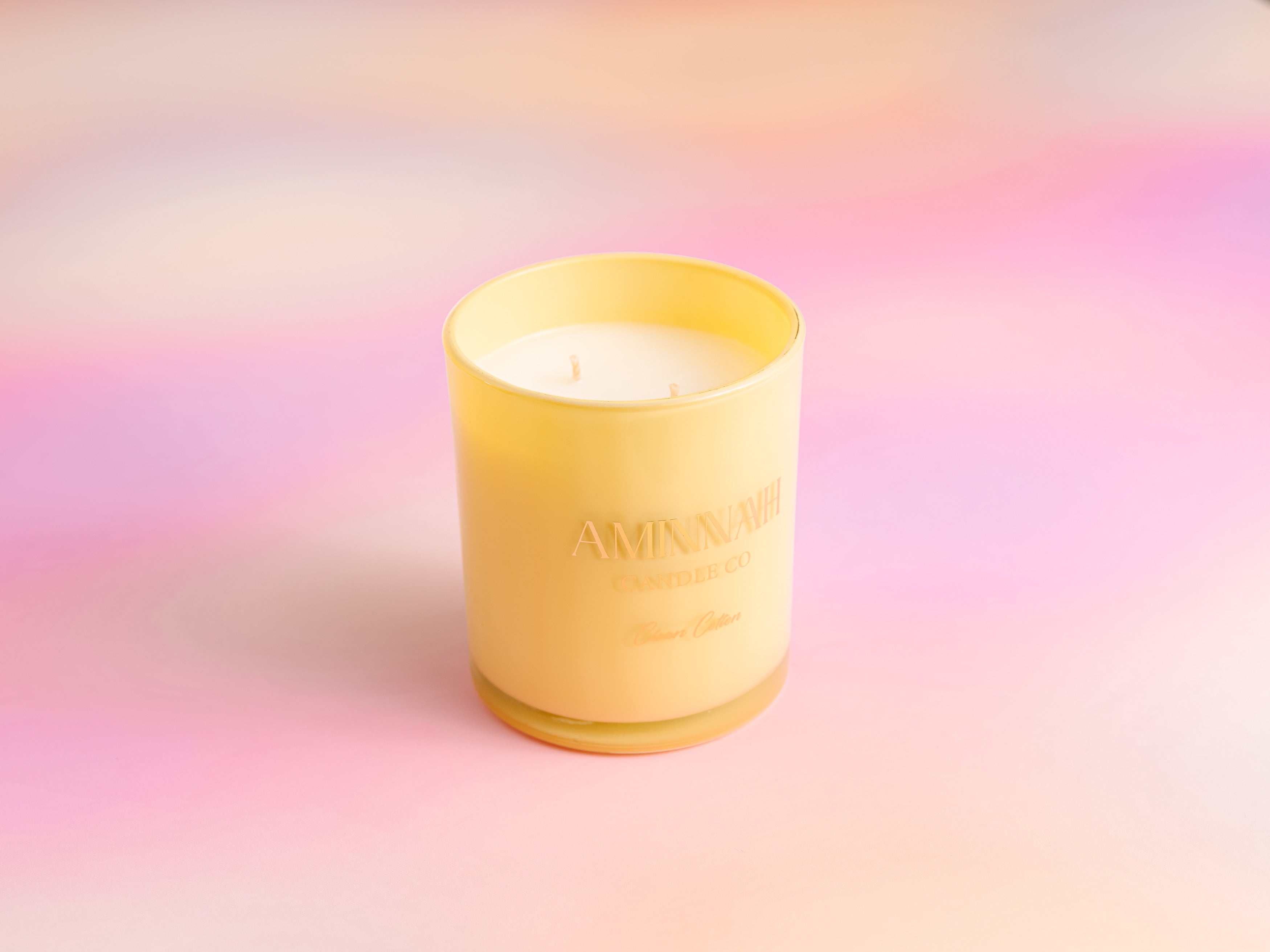"Clean Cotton" Scented Candle